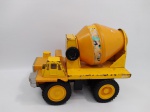 Miniatura Caminhão de lata e plástico KY Betoneira, no estado, (25x14x20 cm)