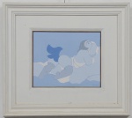 DACOSTA, Milton (1915  1988) Vênus e Pássaro, o.s.t, - 27 x 22 (MI) e 45 x 50 cm (ME). Assinado frente e verso. No verso selo da Galeria Contorno. Obs: Retirada com hora marcada. Acervo de família tradicional do Rio de Janeiro.