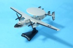 Coleção Aviões Militares - E-2CJ Grumman, modelo de metal em escala 1:145. Bom detalhamento, no blister original.