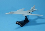 Coleção Aviões Militares - Tupolev TU 160, modelo de metal em escala 1:400 Bom detalhamento, no blister original.