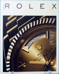 Revista THE ROLEX MAGAZINE Ed 04. - Revista em papel couché alta gramatura e encadernação premium, fartamente ilustrada por fotografias de séries especiais, da renomada marca de relógios. 29 x 23 cm. 153 páginas, impressão Suíça. ROLEX GENEBRA SUÍÇA.