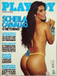 Revista PLAYBOY - SHEILA CARVALHO, Abril 2009. Boa conservação. 26 x 20 cm. Ed. Abril