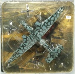 Coleção Bombardeiros de II Guerra Mundial - HEINKEL HE177 A-5 GREIF, modelo de metal em escala 1:144, 15 cm.
