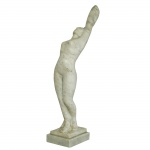 Batista Ferri (1896-1978). Raio de Sol. Rara escultura em mármore. Assinada. 60 cm de altura. Adquirido na casa de Leilões Soraia Cals.