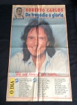 PARA COLECIONADOR - MATÉRIA DE JORNAL - Pôster Roberto Carlos - Matéria do Jornal O Dia - 31 de Janeiro de 1993 - item preservado - no estado. MEDE: 56cm altura X 34cm largura.