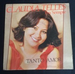 ANTIGO COMPACTO - da cantora Claudia Telles - "Pra sempre tanto amor" - Gravadora Polygran - verso dedicatória e assinatura da cantora 21/05/1982 - no estado, não testado.