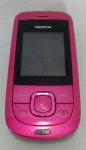 CELULAR NOKIA MODELO 2220S TYPE RM 590 ROSA - Produzido no polo Industrial de Manaus - Indústria Brasileira - Anatel: 2303-09-1547 - IMEI: 354347/04/587628/8. Usado/Desbloqueado - Acompanha somente Bateria. Não possui fonte para recarregar, nem fones de ouvido. MEDE aberto: 13,5cm de altura.