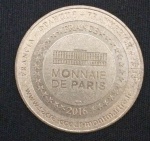 MOEDA - MONNAIE DE PARIS 2016 - item no estado - mede: 3,5cm diâmetro,