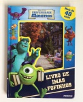 Livro / brinquedo infantil - Disney Pixar Universidade Monstros - item no estado - não acompanha peças monstros - no estado. Mede 31 cm alt x 2 cm larg x 23 cm comp.