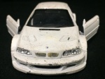 Brinquedo para aproveitar peças - BMW M3 GTR - em metal - item n 33207 - origem China - fricção funciona - item falta alguns componentes - no estado -  scala 1/32 - portas abrem. Mede 4 cm alt x 5,5 cm larg x 14,5 cm comp.