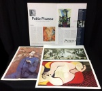 Artista Pablo Picasso - Coleção "As Pinturas Mais Valiosas do Mundo" - Caras e HSBC - item em ótimo estado - MEDE: 43cm altura X 28,5cm largura - contém 3 telas para emoldurar. Ótimo estado, capa no estado.