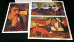 Artista: Gauguin - Coleção "As Pinturas Mais Valiosas do Mundo" - Caras e HSBC - item em ótimo estado - MEDE: 43cm altura X 28,5cm largura - contém 3 telas em ótimo estado - capa no estado.