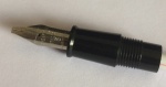 BICO DE PENA - para caneta tinteiro Marca: Sheaffer Italic B - origem americana - em bom estado.