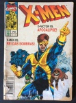GIBI - X-MEN - X-Factor VS Apocalipse - X-men VS Rei das Sombras - Marvel Comics - Abril Jovem - 75 - Década 90 - No estado.
