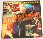 PAR DE LP'S - ELTON JOHN - Supershow & Os Grandes Sucessos - Funcionando - Ano 1977 - tocando porém algumas faixas apresentam "saltos" devido ao tempo - item no estado.