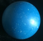 BOLA DE SINUCA - na cor: Azul - item no estado.