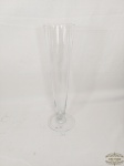 Grande Vaso tipo taça em Vidro Translucido Luvidarte. Medida: 13 cm altura x 10 cm diametro