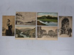COLECIONISMO - Seis cartões postais portugueses com fotografias distintas. 14 x 9 cm.