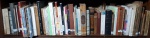Aproximadamente  60 livros de autores e temas diversos. Alguns livros no estado e com desgastes do tempo.