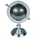 Elegante globo decorativo em metal e acrílico. Medida 31 cm de altura e 20 cm de diâmetro.