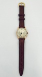 Relógio de pulso, Chronographe Suisse, caixa em ouro 750, 18K, funcionando, sem garantia de funcionamento futuro.