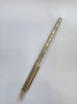Caneta tinteiro Montblanc noblesse, pena em ouro 750,18k/ct, caneta em prata, em excelente estado de conservação.