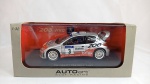 Autorama - Lindo Peugeot 206 WRC World Rally Championship 2002 - Fabricado pela AUTOart na escala 1/32. Caixa e base originais