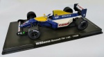 Miniatura Williams Renault FW 148  Nigel Mansell - #5  escala 1:43  RBA Collectibles  metal - item de coleção manuseado na base original ( miniatura não fixada firmemente na base)  sem a tampa acrílica
