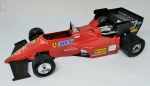 Miniatura Burago Ferrari 126 C4  Michele Alboreto   # 27  escala 1:24  nº 6111 - Fabricada na Itália -  item de coleção sem embalagem - muito bem conservada