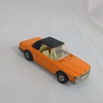 Brinquedo antigo - Matchbox Superfast - Mercedes 350SL - Fabricado na Inglaterra pela Lesney. Cosnta data de 1973 embaixo. Não tem caixa. Tem um detalhe no teto