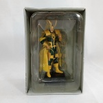 Loki - Boneco em chumbo do super vilão da Marvel fabricado pela Eaglemoss. Caixa original. Mede aprox. 9cm de altura