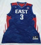 Regata NBA Basquete    All Star Game East - Miami Heats -  Dwyane Wade  #3 - Adidas - 2013   Fabricada no Vietnã - Tamanho G  medidas:  57,5 cm de largura X  82,5 cm de comprimento  100% polyester  item de coleção, seminova, muito bem conservada