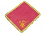 Militaria - Maravilhoso Estandarte / Bandeira / Banner da época da segunda guerra mundial do exército americano - US Army Camp Callan - Califórnia. Mede aproximadamente 1m x 1m