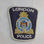 Lindo patch de polícia da cidade de Londres na Inglaterra. Mede 11,5cm de altura