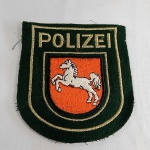 Lindo patch de polícia ou Polizei da Baixa Saxônia (Niedersachsen) na Alemanha. Mede 10cm de altura