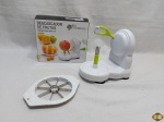 Descascador de frutas automático.