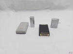 Lote de 2 isqueiros, sendo um da marca Hadson e um da marca Zippo. Necessitam de fluido. Funciona perfeitamente.
