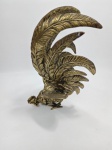 Galo de briga português em bronze maciço. em ótimo estado, 26 cm