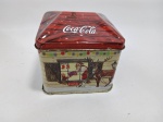 Caixa com vela cheirosa Coca-Cola no estado, 10x10 cm