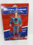 Boneco Super Man, Liga da Justiça, lacrado, no estado, 14 cm