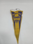Flambula Boca Juniors, com algumas marcas do tempo, no estado, 24 cm