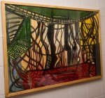 Roberto Burle Marx, `Abstrato`, Técnica Mista, 65 x 95, assinatura no canto inferior direito.