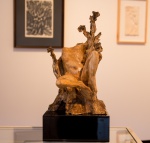 Renata Andrade, "Seiva III", obra da série Mulheres Árvore. Assinada e datada em 2014, acompanha certificado da artista.