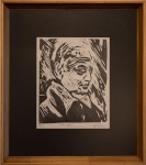 Renata Andrade, Velho Ator I, Xilogravura, 25 x 36, datado em 2012, assinatura no canto inferior direito, com certificado assinado pelo artista. OBS: A OBRA ESTA EM UMA EXPOSIÇÃO INDIVIDUAL NA GALERIA, SENDO ASSIM O ENVIO OU RETIRADA DA OBRA SÓ PODERÁ SER REALIZADO APOS TERMINO DA EXPOSIÇÃO. PERÍODO DE EXPOSIÇÃO CONFORME CONSTA NO SITE DA GALERIA : 20/06 A 31/08.