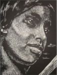 Renata Andrade, No Brilho dos Olhos, Xilogravura, 40 x 30, datado em 2010, assinatura no canto inferior direito, com certificado assinado pelo artista. OBS: A OBRA ESTA EM UMA EXPOSIÇÃO INDIVIDUAL NA GALERIA, SENDO ASSIM O ENVIO OU RETIRADA DA OBRA SÓ PODERÁ SER REALIZADO APOS TERMINO DA EXPOSIÇÃO. PERÍODO DE EXPOSIÇÃO CONFORME CONSTA NO SITE DA GALERIA : 20/06 A 31/08.