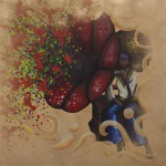 Paula Portella, `Sonny Girl Harmonica`, Giclée, 100 x 100, datado em 2013, assinatura na chapa, com certificado assinado pelo artista.