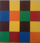 Judith Lauand , Óleo sobre tela, 40 cm x 40 cm, com documento.