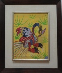 Francisco da Silva - òleo sobre tala medindo 31x24 datado de 1974