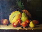 Washington Pineyrua, Frutas, Óleo sobre Tela, 49 x 68, datado em 1993, assinatura no canto inferior esquerdo.