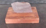 Colecionismo - Minério de Ferro do projeto ferro carajás. Med. 9cm x 12cm